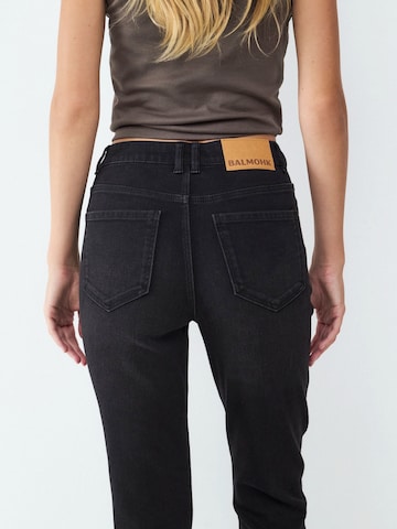 BALMOHK Slimfit Jeans i sort
