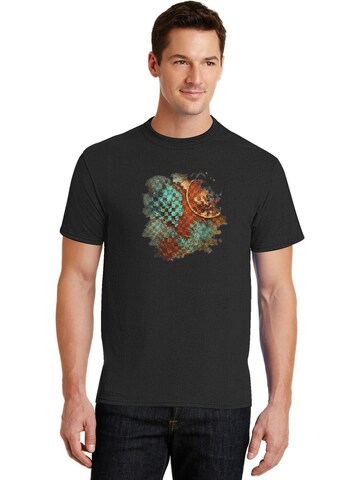 HUSKSWARE Shirt 'Grafik'‌‌‌‌‌‌‌ in Schwarz: Vorderseite