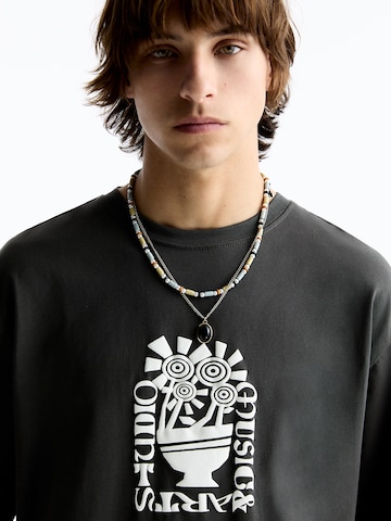 Pull&Bear T-Shirt in Schwarz