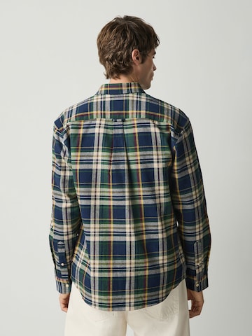 Next - Regular Fit Camisa em azul