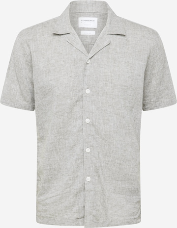 Coupe regular Chemise Lindbergh en vert : devant