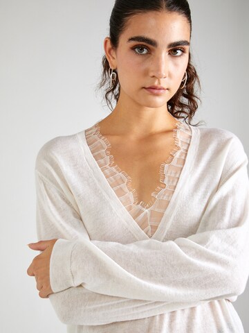 Pull-over 'HABY' IRO en blanc