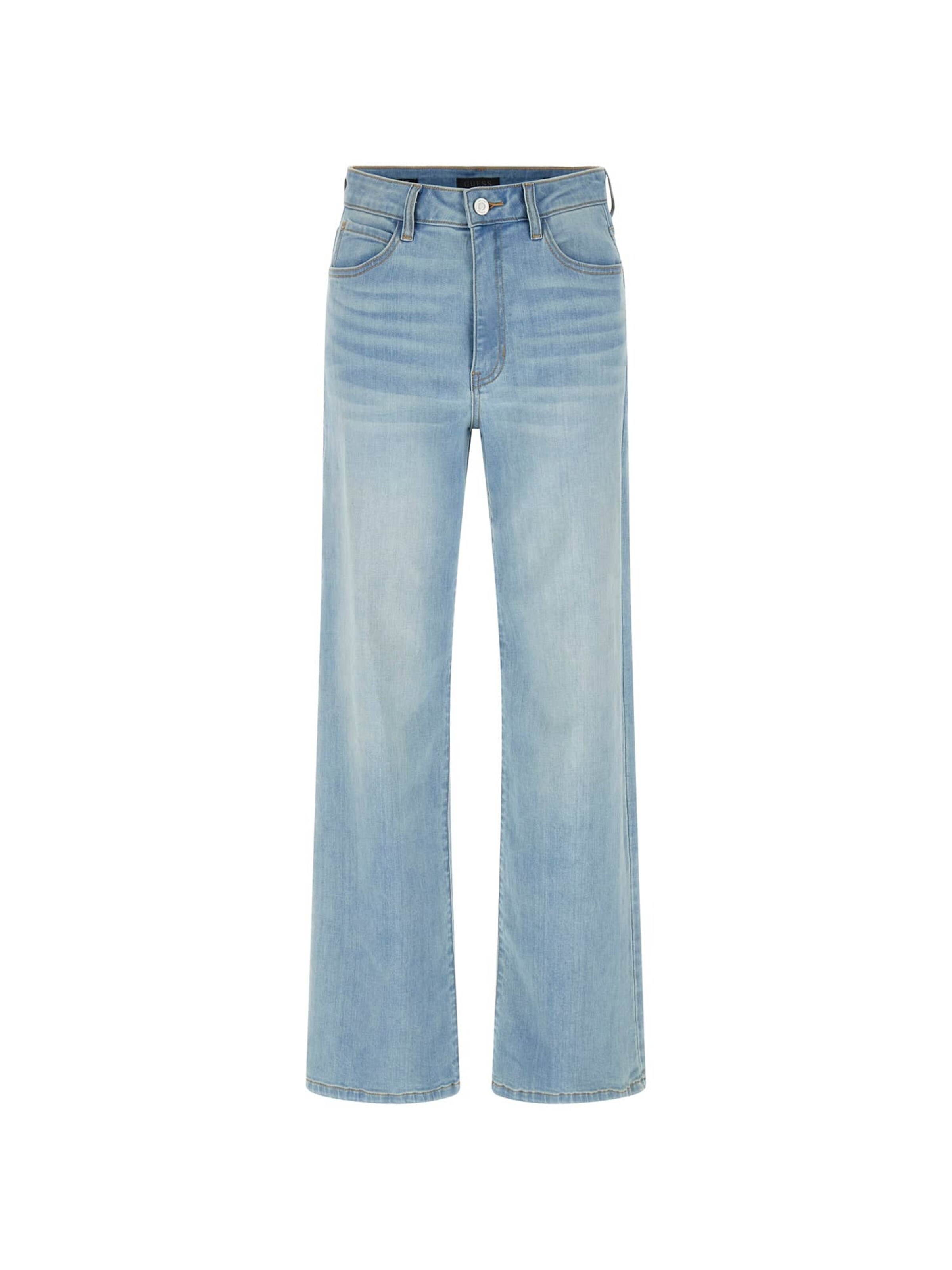 GUESS Wide leg Jeans in Blue: front