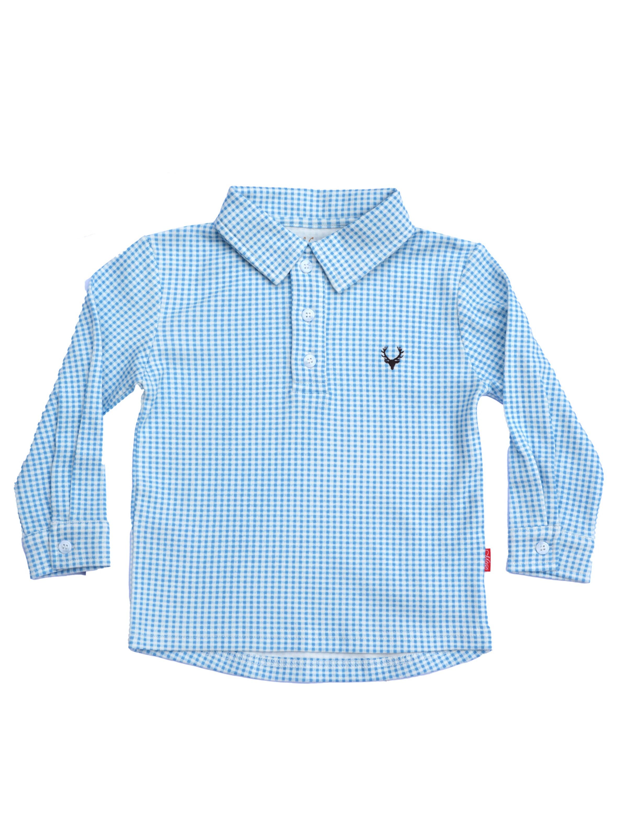 Mogo Shirt‌‌‌‌‌‌‌‌‌ in Blau: Vorderseite