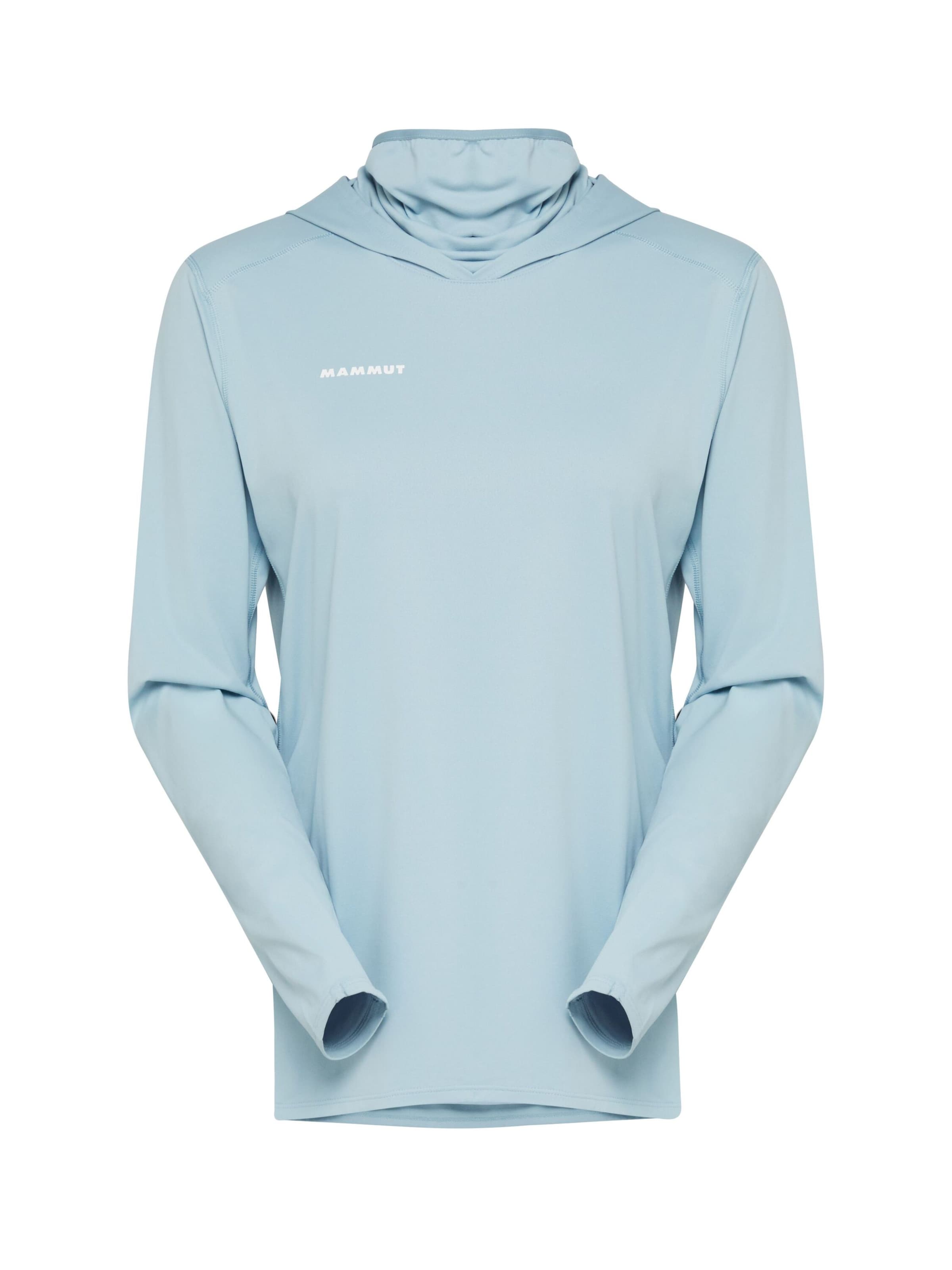 MAMMUT Performance Shirt in Blue: front