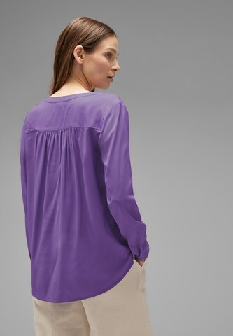 STREET ONE Bluse 'Bamika' in Lila