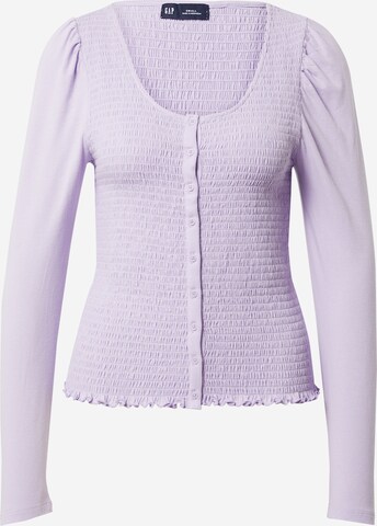 GAP Blouse in Lila: voorkant