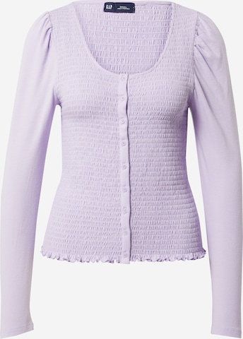 GAP - Blusa em roxo: frente