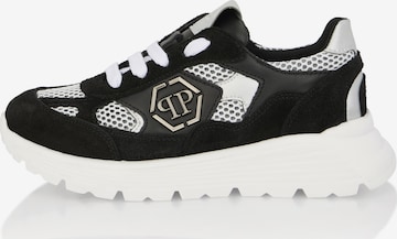 Baskets Philipp Plein en noir : devant