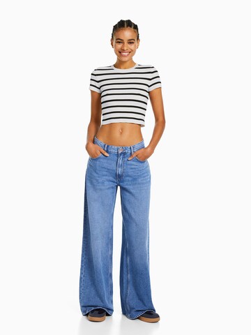 Bershka Shirt in White