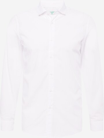 UNITED COLORS OF BENETTON Košile – bílá: přední strana