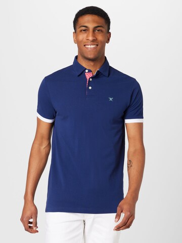 Hackett London Shirt 'SWIM TRIM' in Blue: front