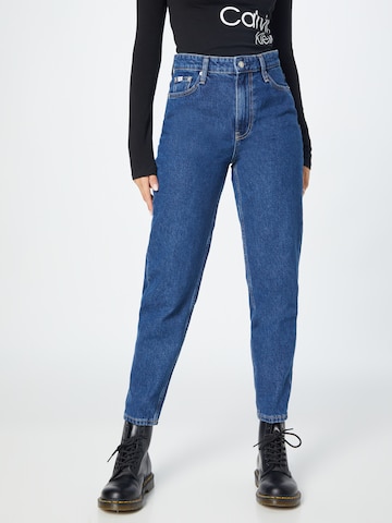 Calvin Klein Jeans Tapered Jeans in Blue: front