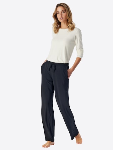 Pantalon de pyjama ' Mix Relax ' SCHIESSER en noir