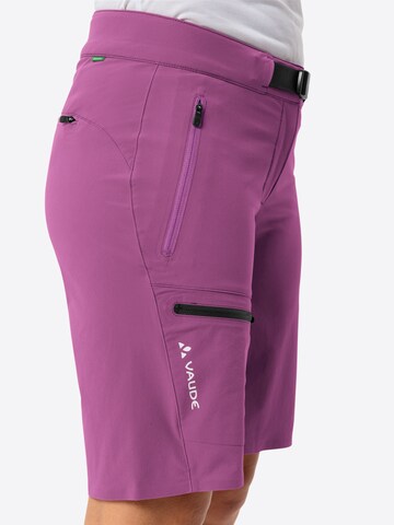 VAUDE Regular Outdoor trousers 'Badile' in Purple
