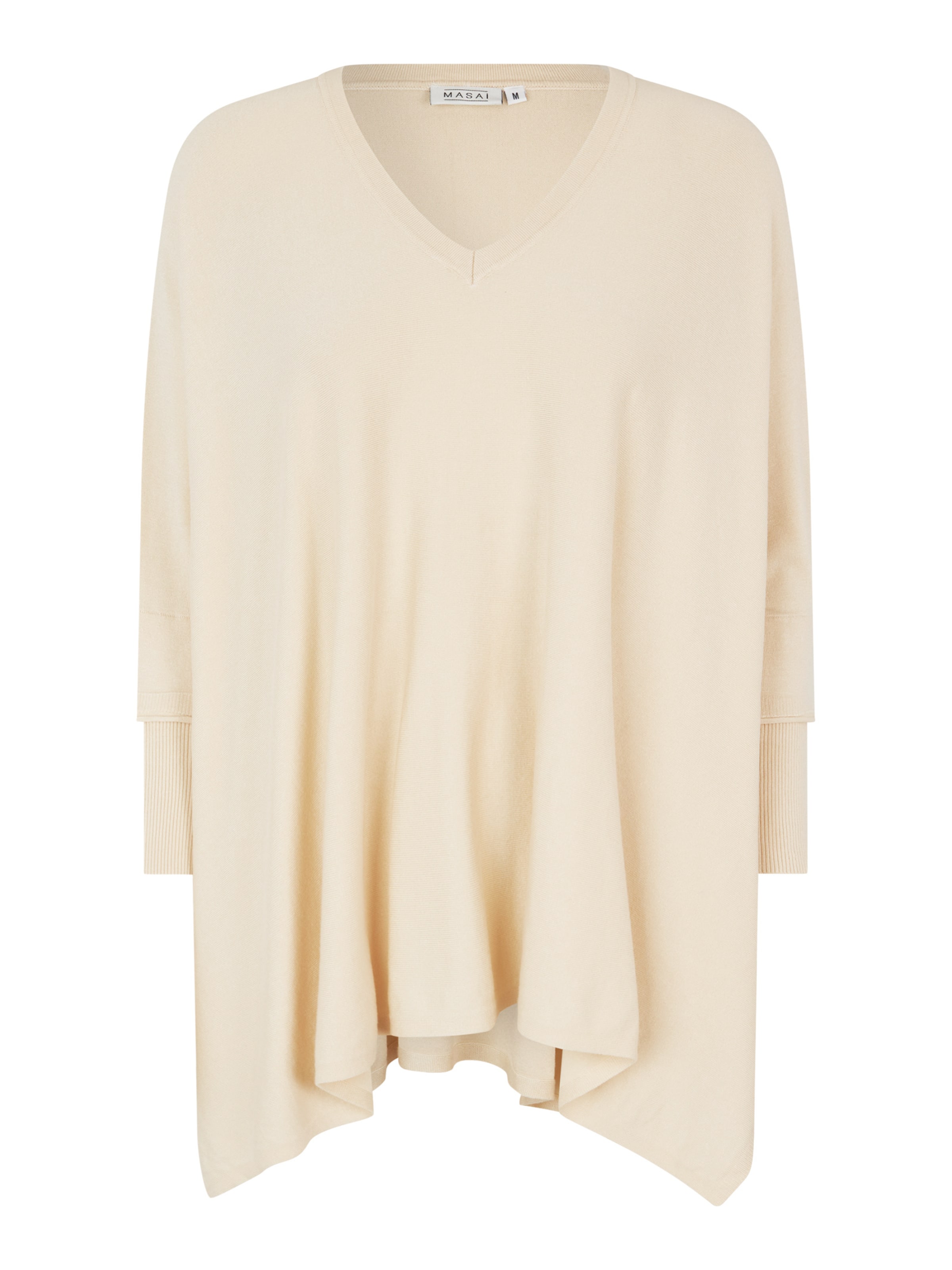 Mantellina 'Fosna' di Masai in beige: frontale