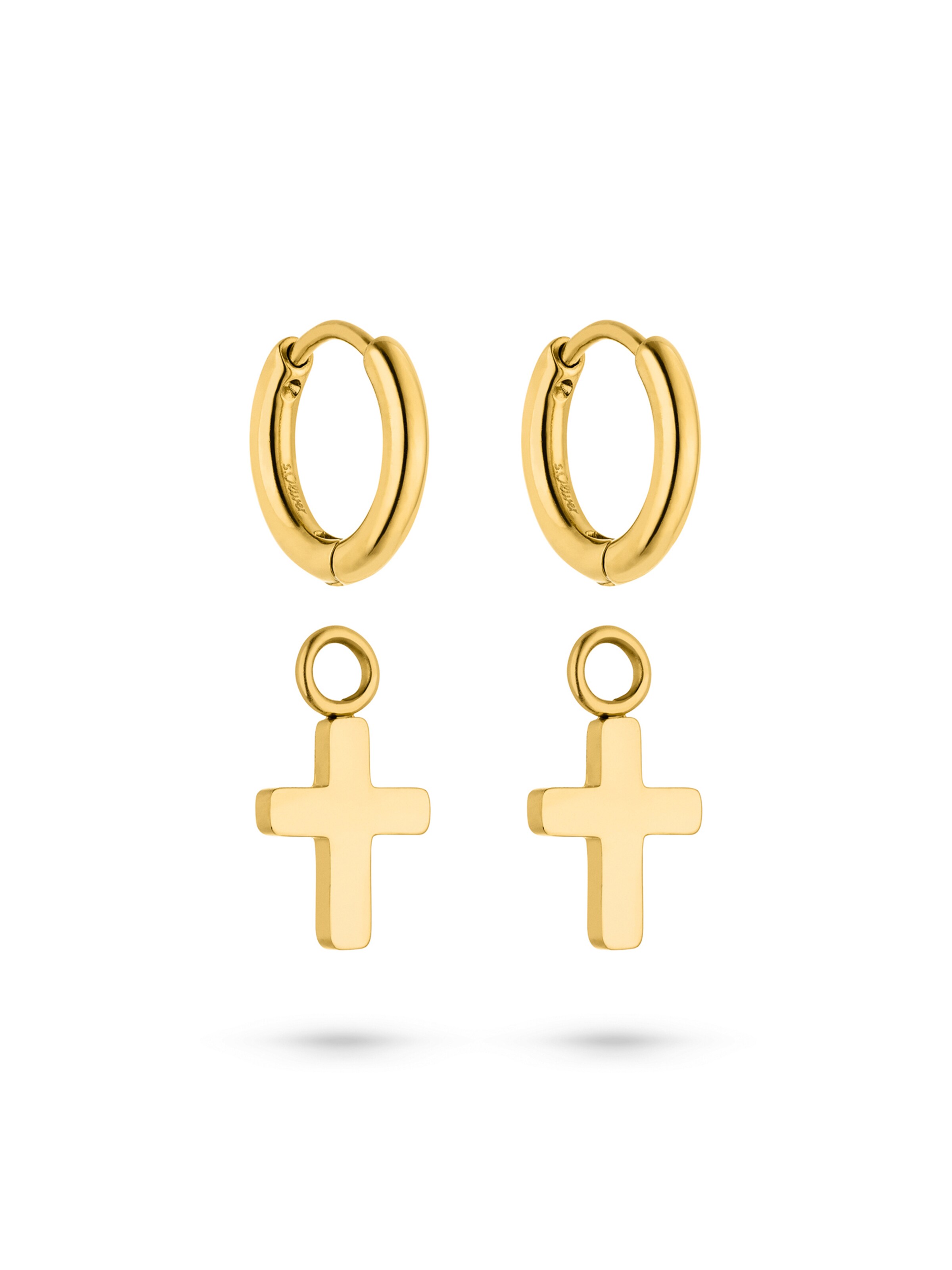 s.Oliver Earrings in Gold