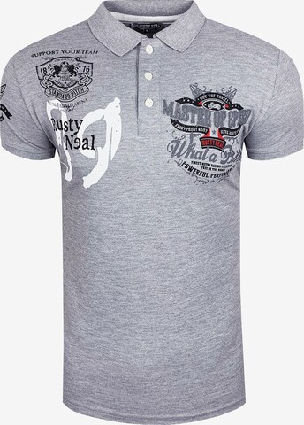 Rusty Neal Shirt in Grey: front