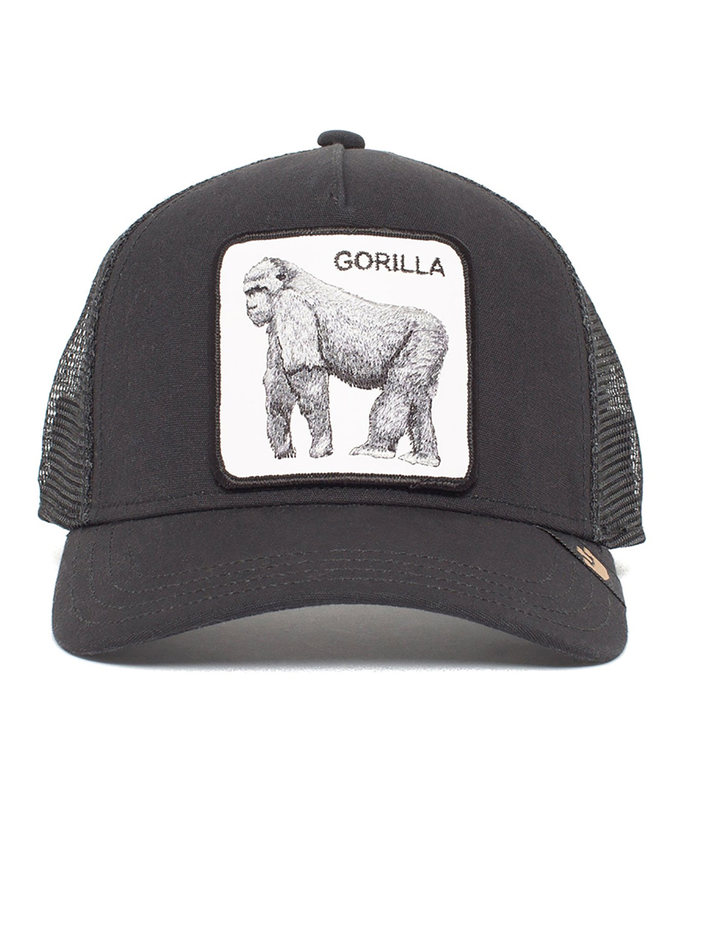 GOORIN Bros. Cap 'The Gorilla' in Black: front
