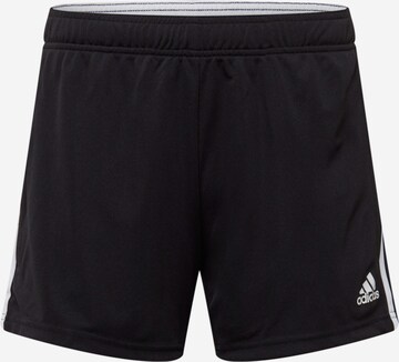 ADIDAS SPORTSWEAR Regular Shorts 'Tiro Essentials' in Schwarz: predná strana