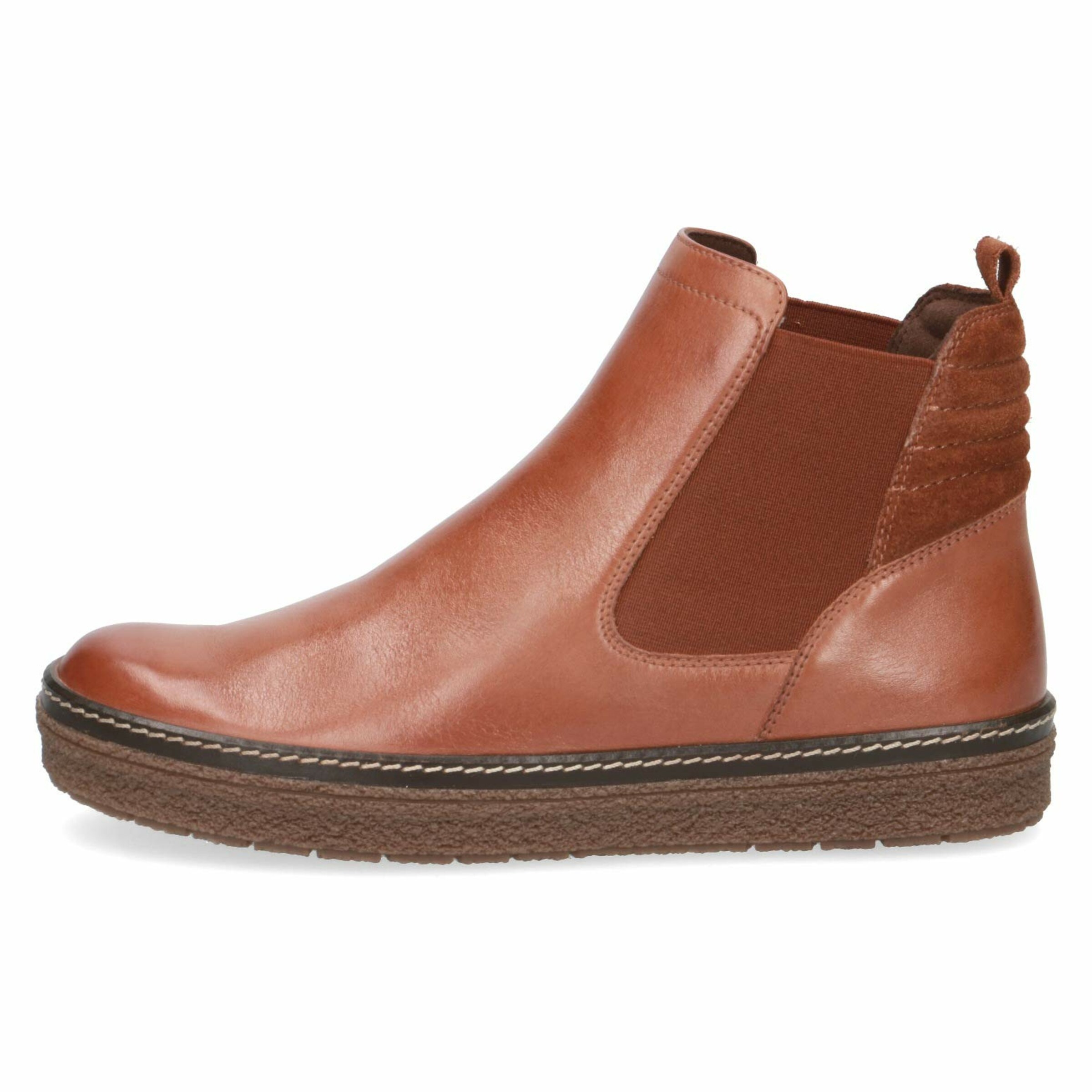 CAPRICE Chelsea boots in Bruin