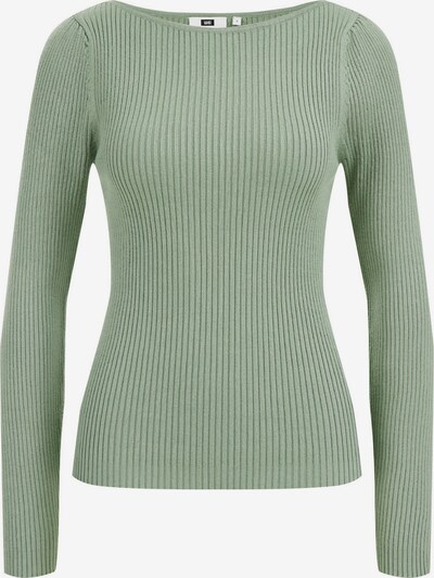 Pullover WE Fashion di colore verde chiaro, Visualizzazione prodotti