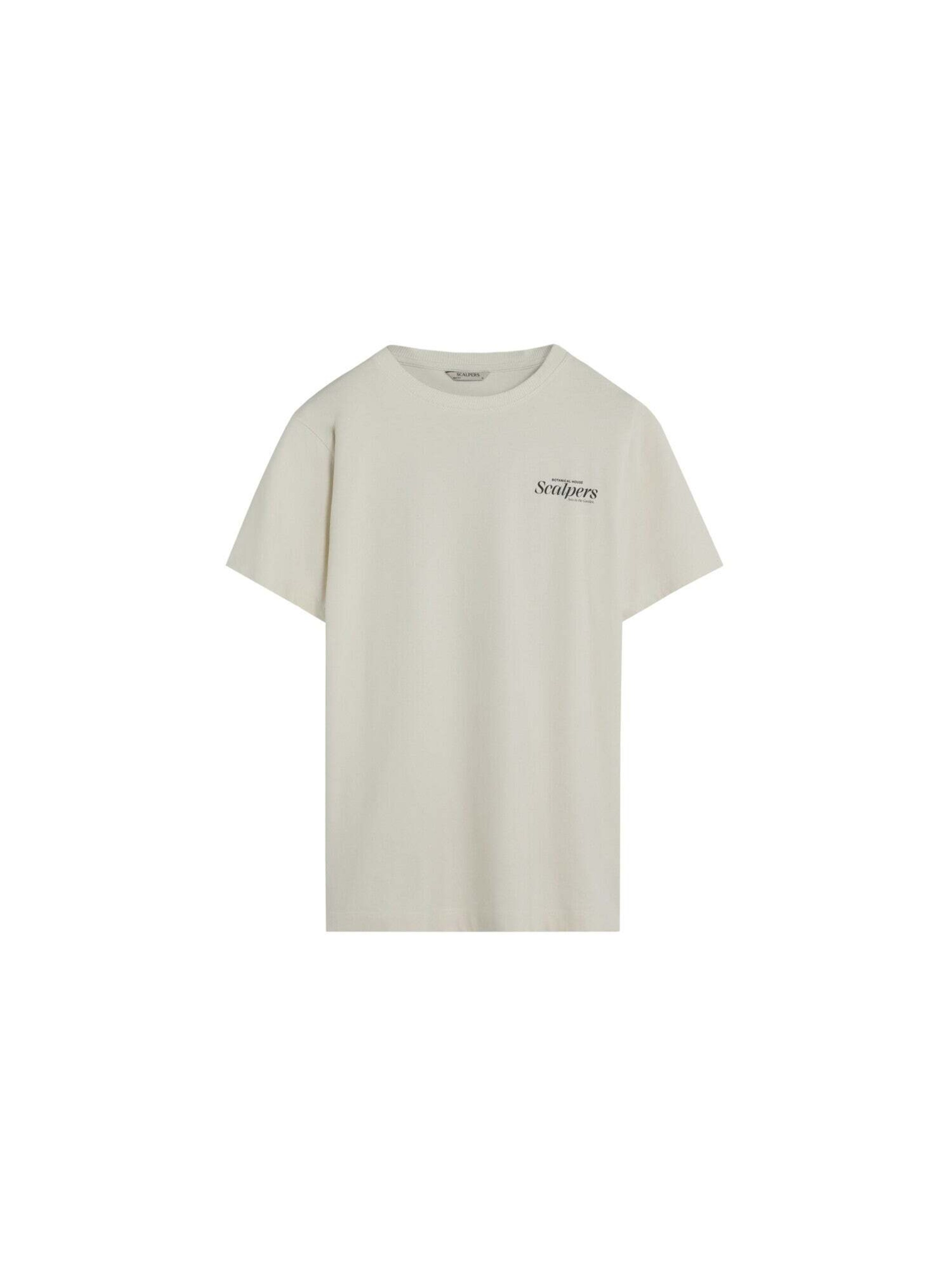 Scalpers Tričko - Biela: predná strana
