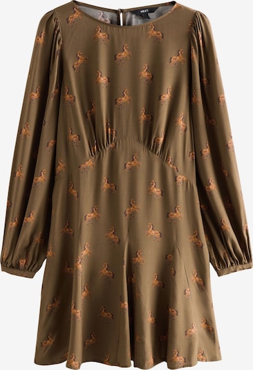 Next Dress in 46 in Chocolate / Umbra / Mottled brown, Item view