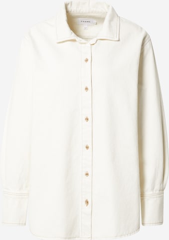 FRAME Blouse in Beige: front