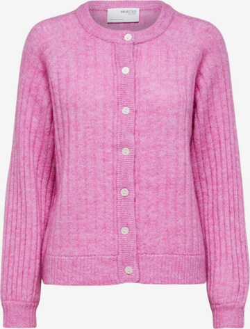 SELECTED FEMME Strickjacke 'Mola' in Pink: predná strana