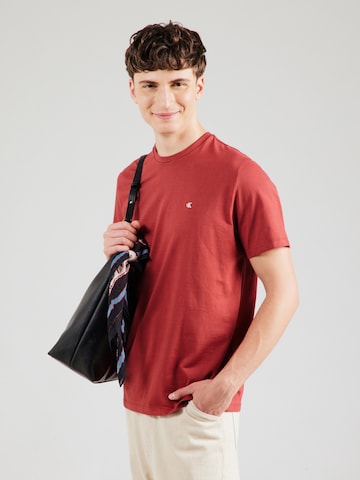 Calvin Klein Jeans - Camisa 'CLASSIC' em vermelho: frente