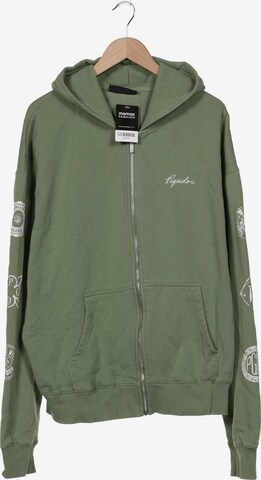 Pegador Sweatshirt & Zip-Up Hoodie in XL in Green: front