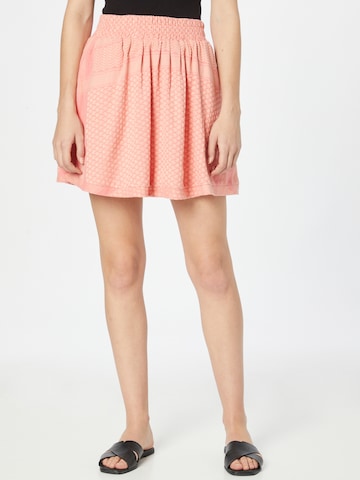 Summery Copenhagen Skirt in Pink: front