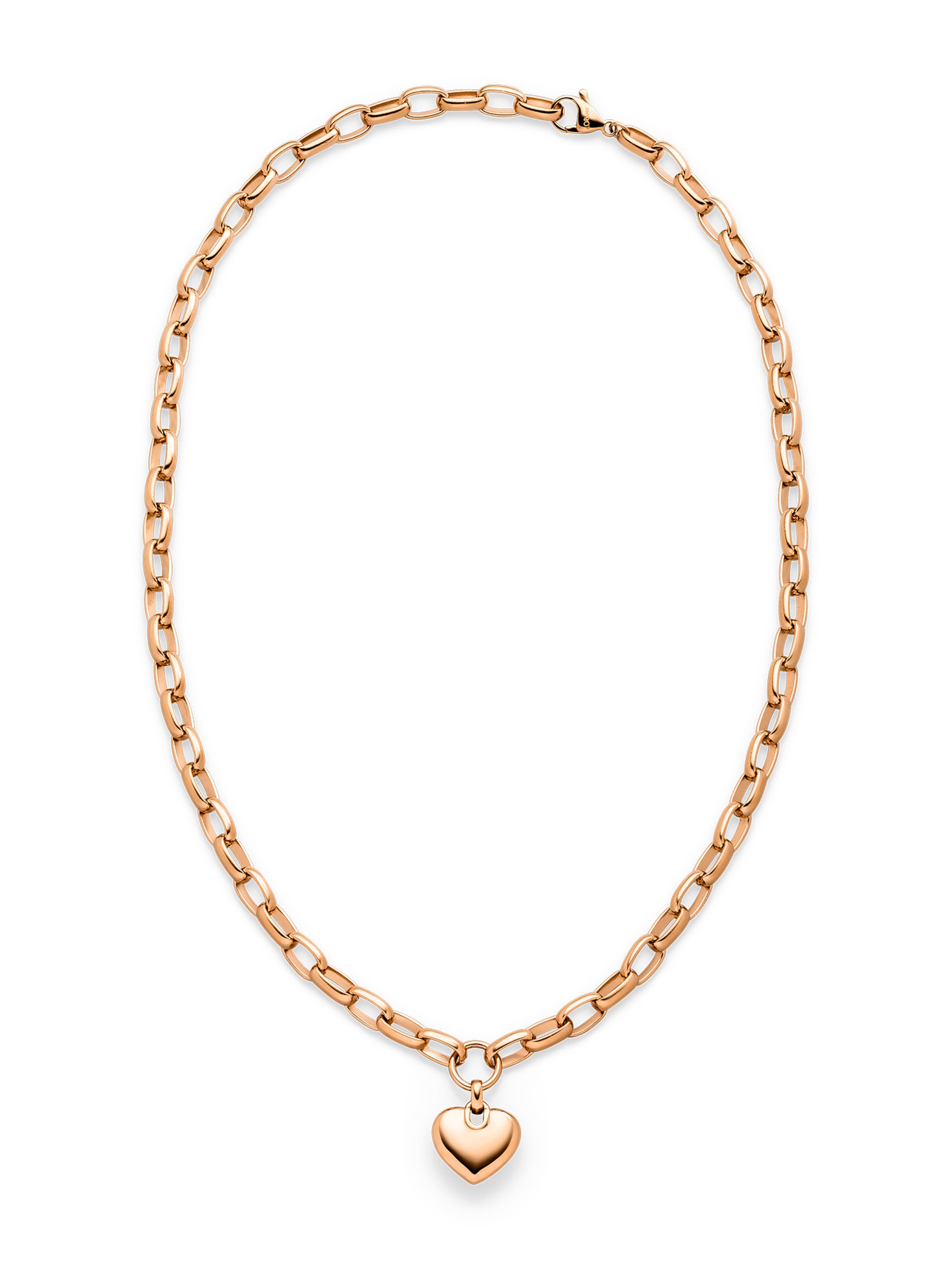 s.Oliver Chaîne en or rose, Vue avec produit