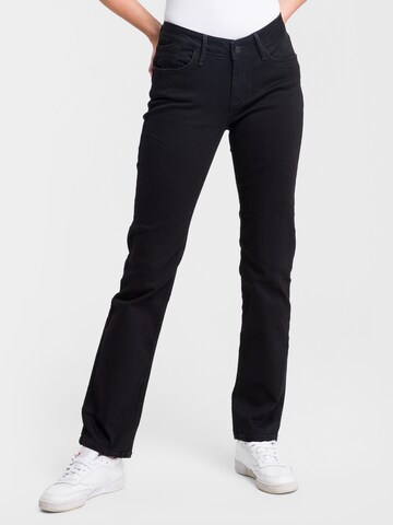 Cross Jeans Slim fit Jeans 'Rose' in Black: front