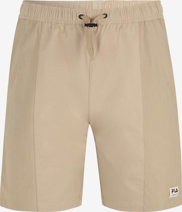 Regular Pantalon de sport 'TITTLING' FILA en beige : devant