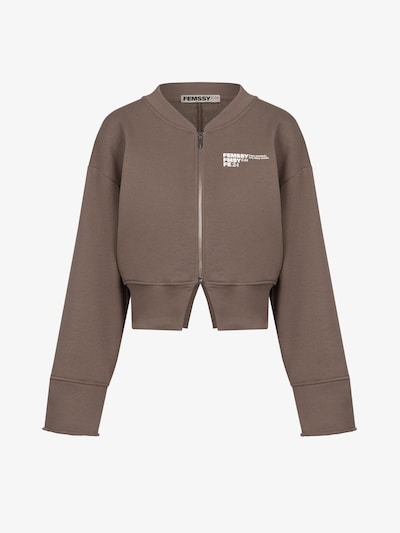 FEMSSY Sweatshirt i XS i taupe, Produktvisning