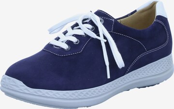 Ganter Lace-Up Shoes 'Karla Luise' in Blue: front