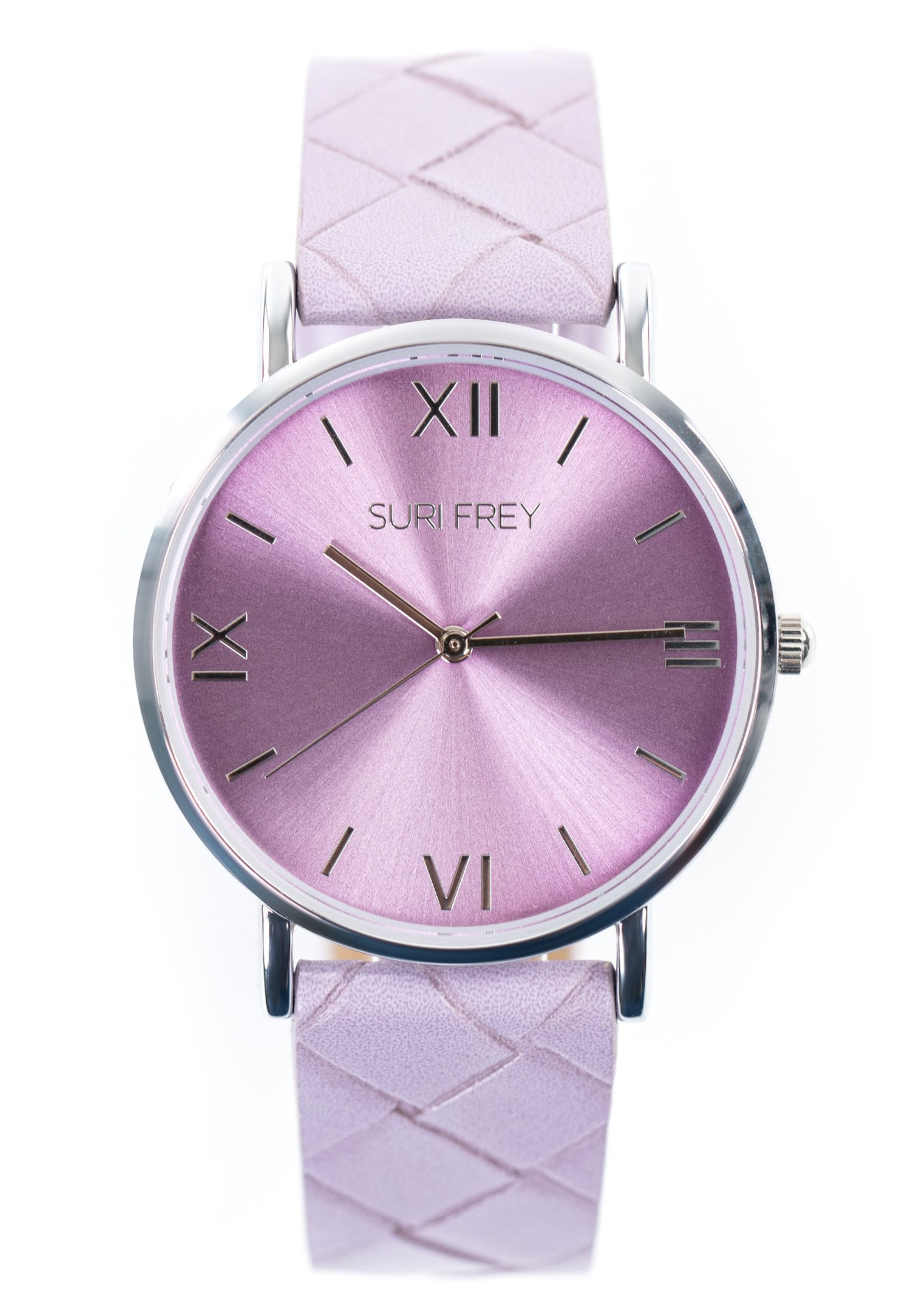 Suri Frey Analoog horloge ' Molly ' in Lila: voorkant