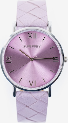 Suri Frey Analog Watch ' Molly ' in Purple: front