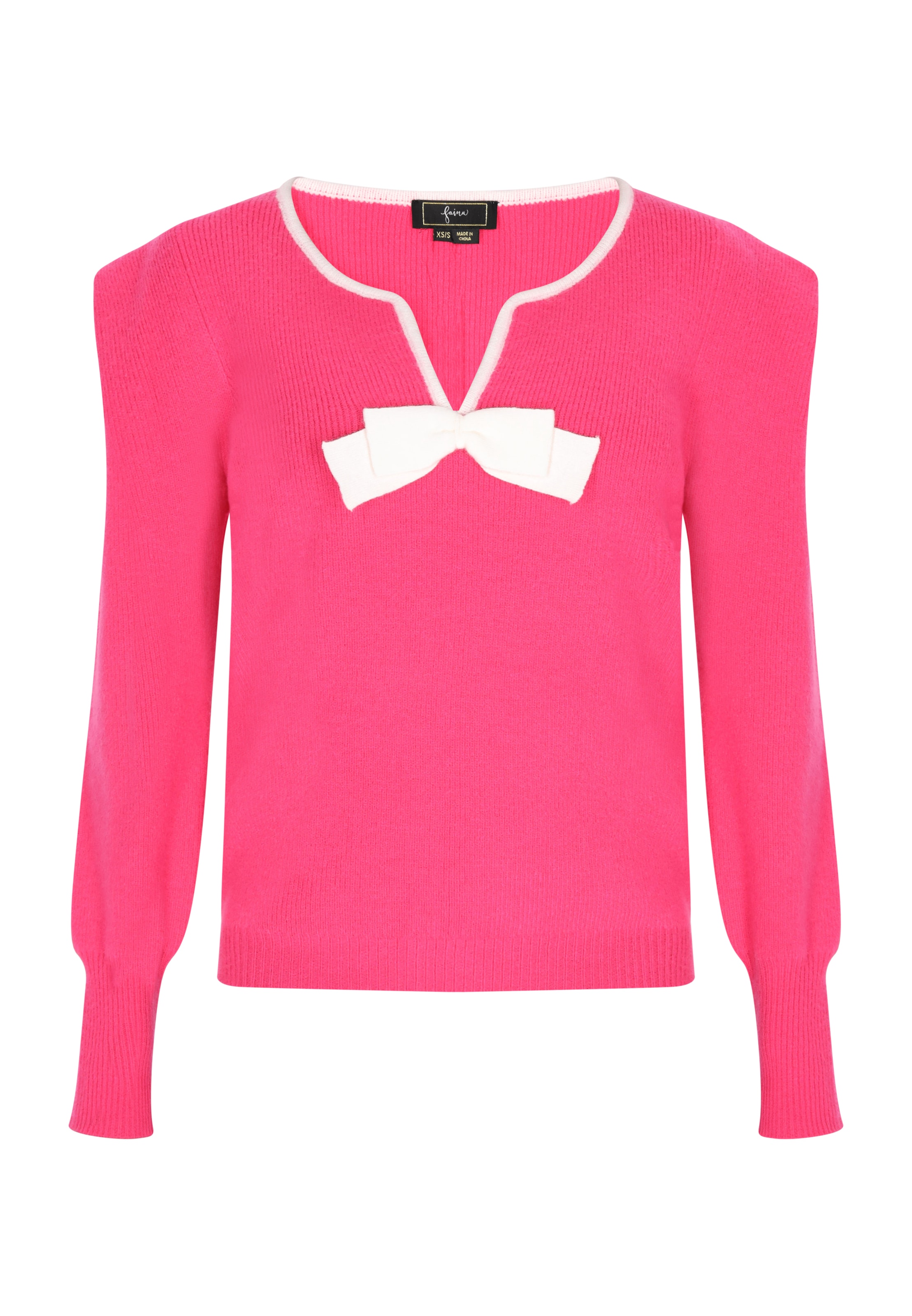 faina Pullover in Pink: Vorderseite