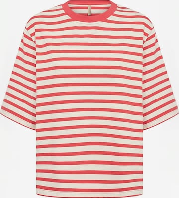 Tricou 'Fidelia' de la Soyaconcept pe roșu: față