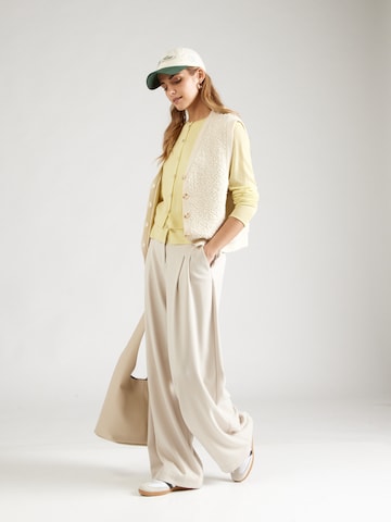 Cph Muse Gebreid vest 'Marino' in Geel