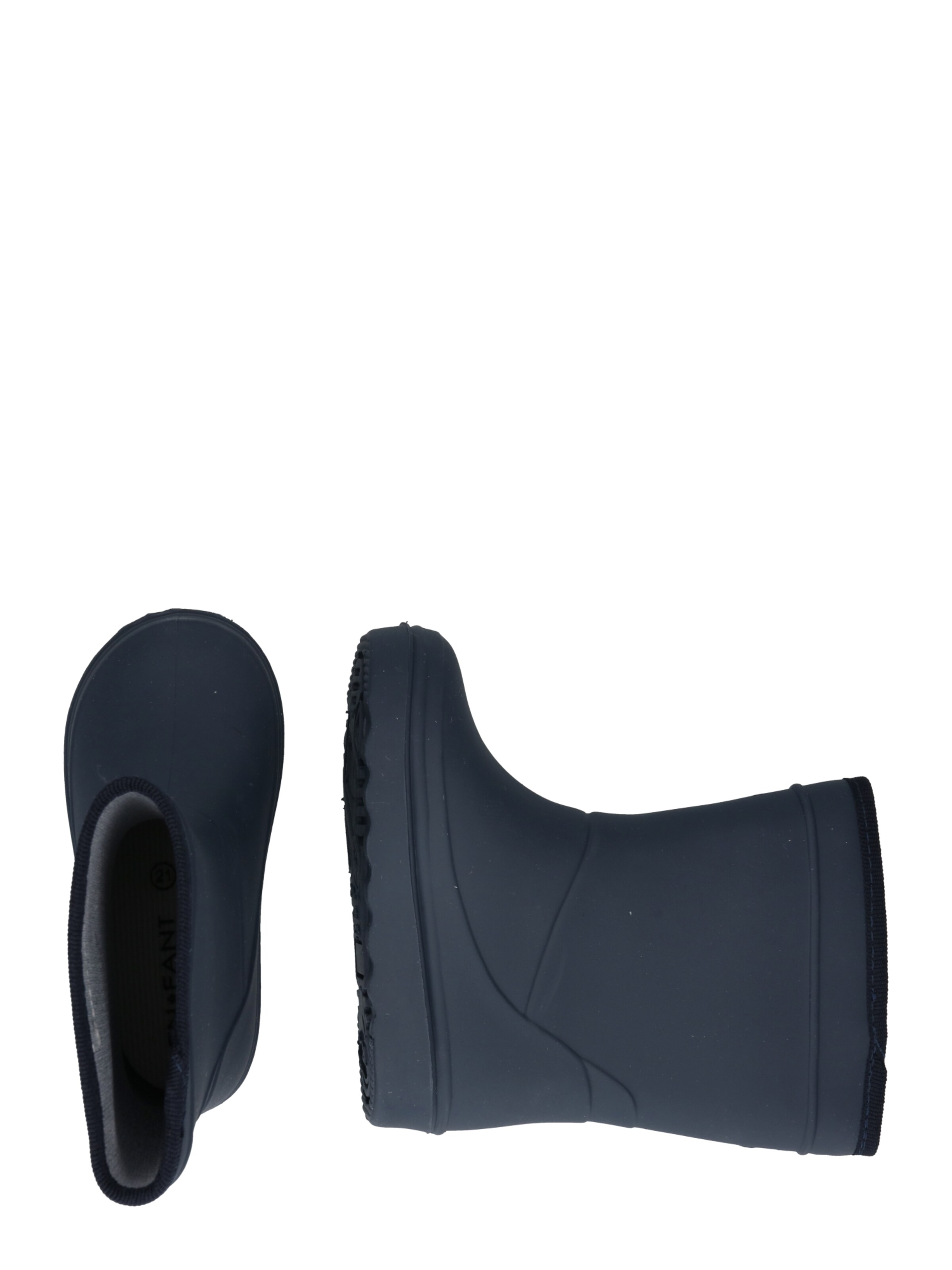 mėlyna EN FANT Guminiai batai 'Solid'