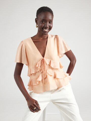 ABOUT YOU Blouse 'Dana' in Orange: front