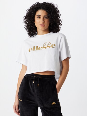ELLESSE Μπλουζάκι 'Presepe' σε λευκό: μπροστά
