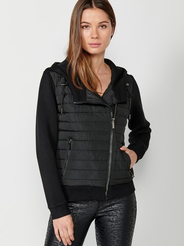 KOROSHI Välikausitakki värissä musta