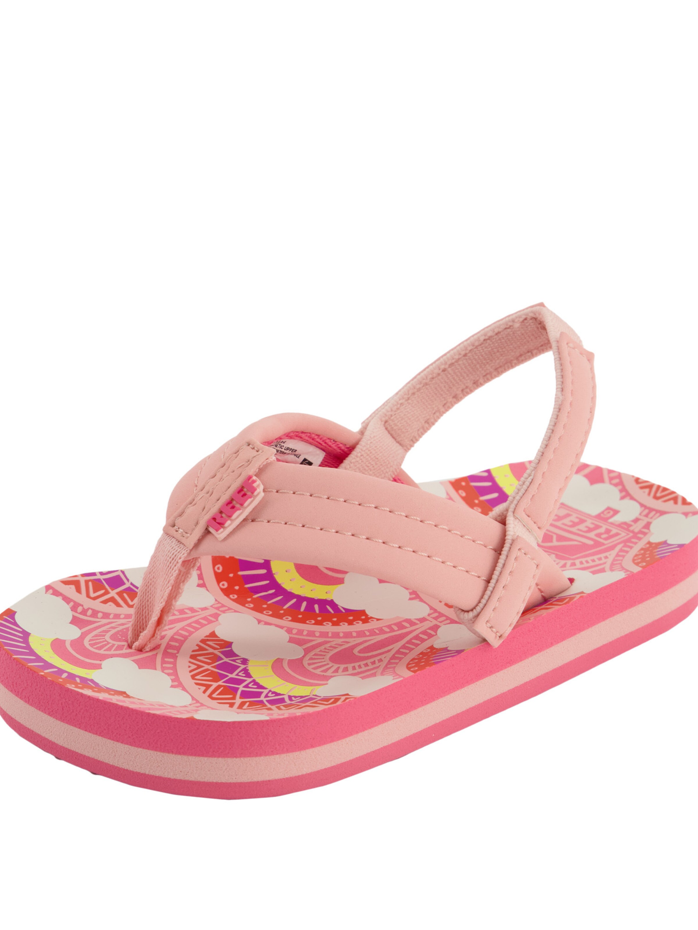 Sandales 'Little Ahi' REEF en rose : devant