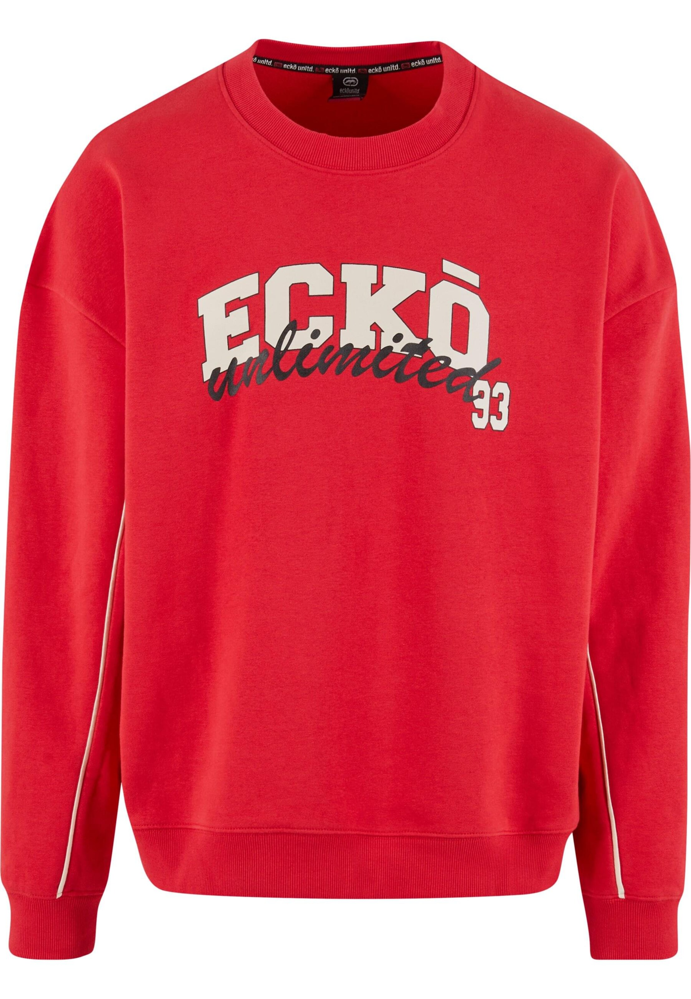 Felpa 'Skyhook' di Ecko Unlimited in rosso: frontale