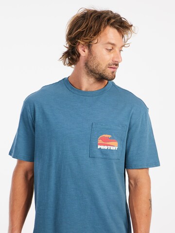 PROTEST Shirt 'PRTJake'‌‌‌‌‌‌ in Blau